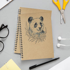 Kraft Spiral Notebook, Wide Ruled, 120 Pages (60 Sheets) Per Book, Hard Cover