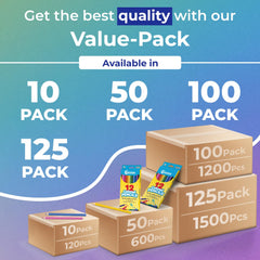 Colored Pencils, Pre Sharpened, 12 Vibrant Colors