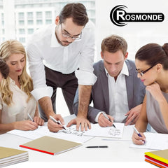 Kraft Cover Composition Notebook, Quad Ruled, 120 Pages (60 Sheets) Per Book, Soft Cover