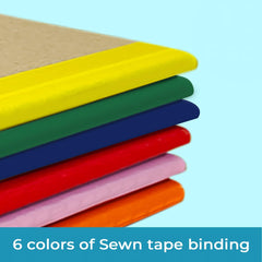 Kraft Cover Composition Notebook, Wide Ruled, 120 Pages (60 Sheets) Per Book, Soft Cover