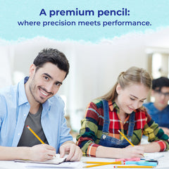 Pre-Sharpened Pencils with Eraser, 2 HB Pencils