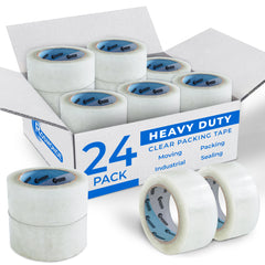 Clear Packing Tape, 65 Yards, 1.88" Wide, 2.7 Mil Thick & Strong